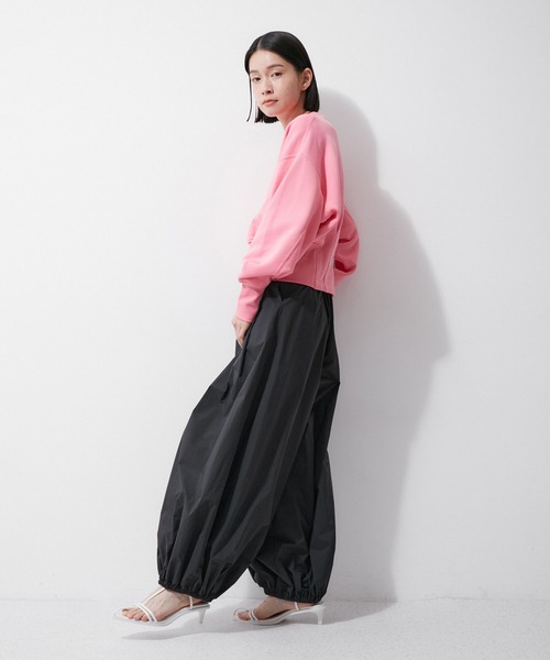 新品　アダムエロペ　パンツ　ブラック ADAM ET ROPE' 「ADAM ROPE'」 パンツ 38 ブラック レディース