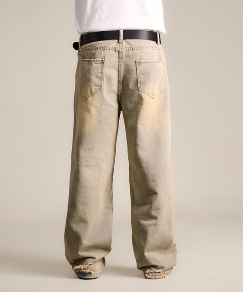 CALIFORNIA OUTFITTERS ワイドパンツ ジーンズ 7B1 ヴィンテージライク