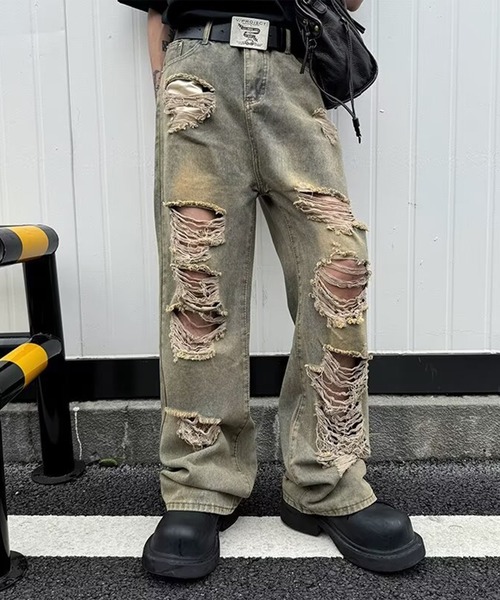CALIFORNIA OUTFITTERS ワイドパンツ ジーンズ 7B1 ヴィンテージライク