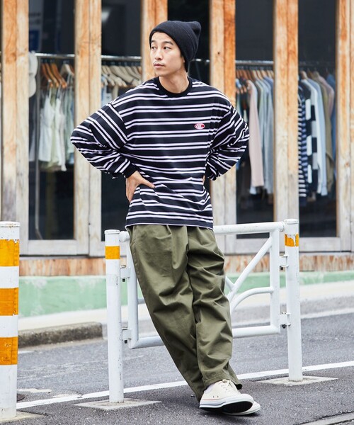「FREAK'S STORE」 長袖Tシャツ SMALL イエロー メンズ