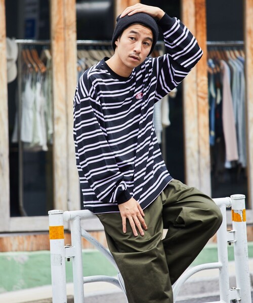 「FREAK'S STORE」 長袖Tシャツ SMALL イエロー メンズ