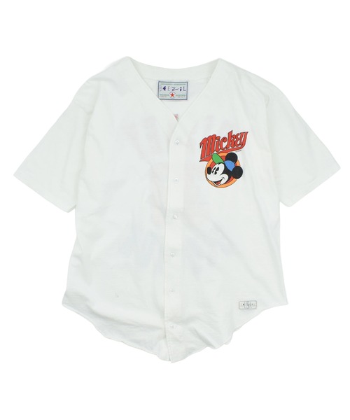 DISNEY VINTAGE tシャツ 「USED」90's Disney “Mickey” ベース