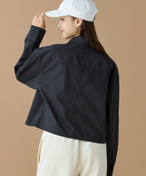 LACOSTE（ラコステ） ブラウス シャツ ジップアップブルゾンシャツ
