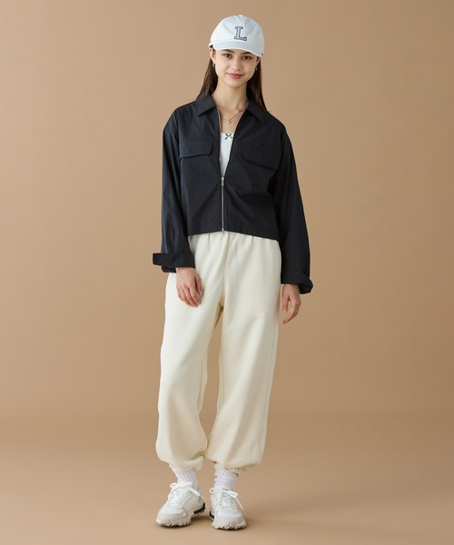 LACOSTE（ラコステ） ブラウス シャツ ジップアップブルゾンシャツ