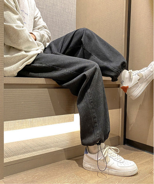 「neos」 デニムパンツ MEDIUM サックスブルー メンズ