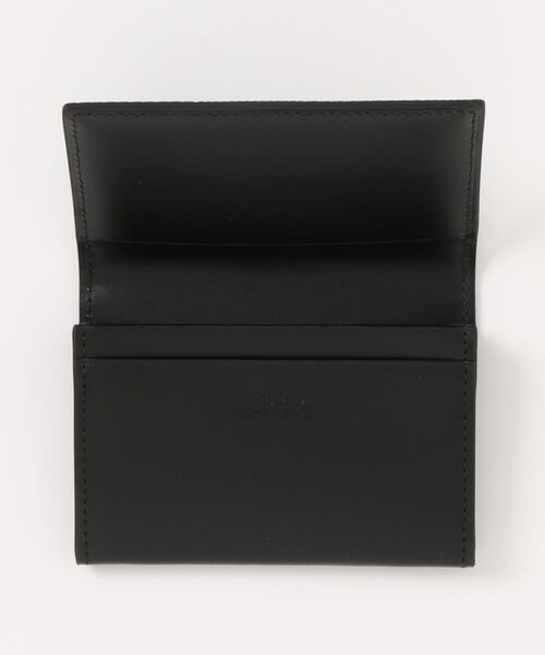 新品未使用 Polo Ralph Lauren ブラック名刺入れ ラルフローレン カーフレザーシリーズ 名刺入れ PーCLB307 | POLO RALPH LAUREN