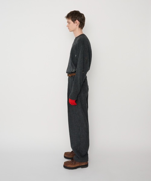 スラックス JOHN MASON SMITH BRITISH WOOL SLACKS (25WPT-#950SW) メンズの画像