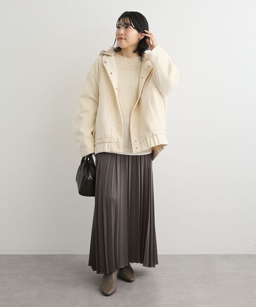 Green Parks スカート サテン変形プリーツスカート : ZOZOTOWN Yahoo