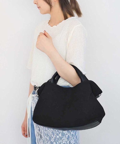 Bleu Bleuet（ブルーブルーエ） トートバッグ キャンバス合皮2WAY