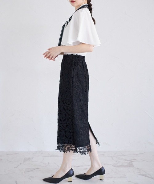 「tocco closet」 半袖ブラウス M ライトベージュ レディース_画像3