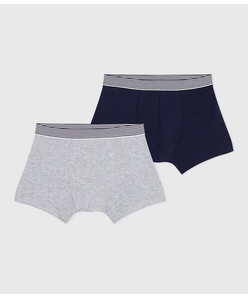 （美品）トランクス　sb02-010 PETIT BATEAU（プチバトー） トランクス トランクス2枚組 : ZOZOTOWN