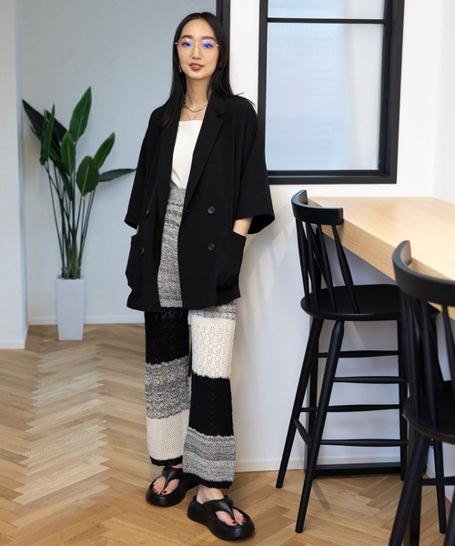 「LEPSIM」 ジャケット FREE ベージュ レディース_画像2