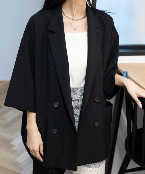 「LEPSIM」 ジャケット FREE ベージュ レディース_画像9