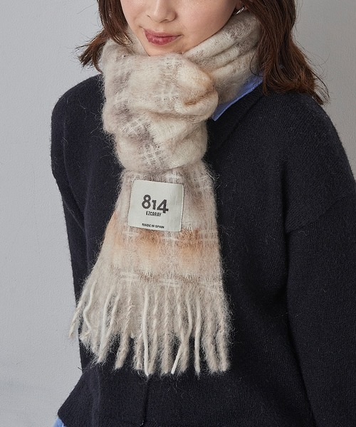 814 EZCARAY マフラー ストール 「814EZCARAY」FOULARD MIA レディース