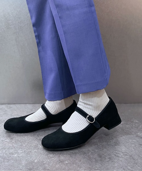 enchanted（エンチャンテッド） パンプス 「APOM」本革オブリークトゥ