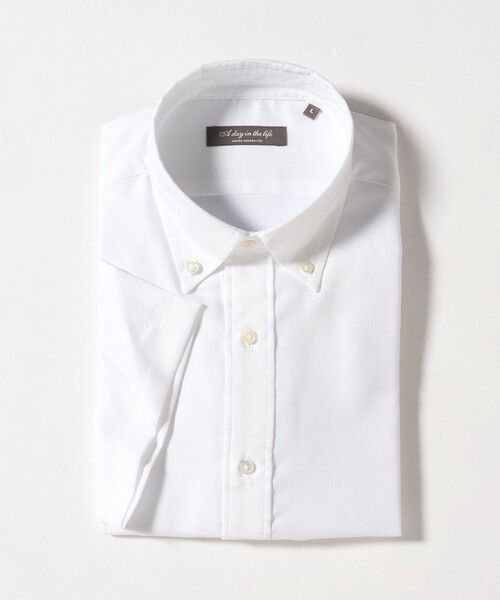 A DAY IN THE LIFE シャツ ロイヤル オックスフォード ボタンダウン