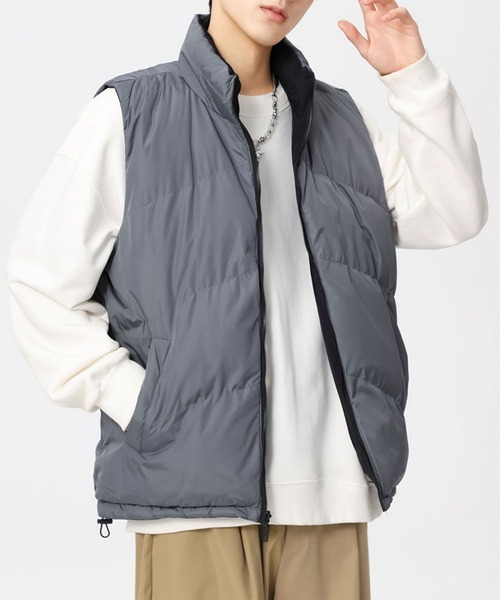 aimoha（アイモハ） ベスト ジレ リバーシブルベスト/reversible vest