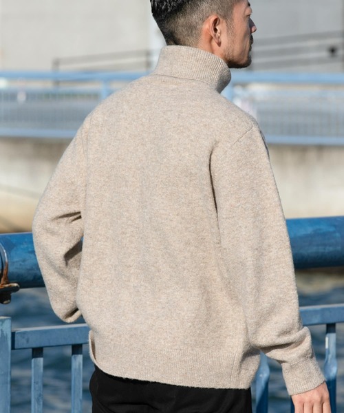 「URBAN RESEARCH ROSSO MEN」 タートルネックニット X-LARGE ベージュ系その他 メンズ_画像3