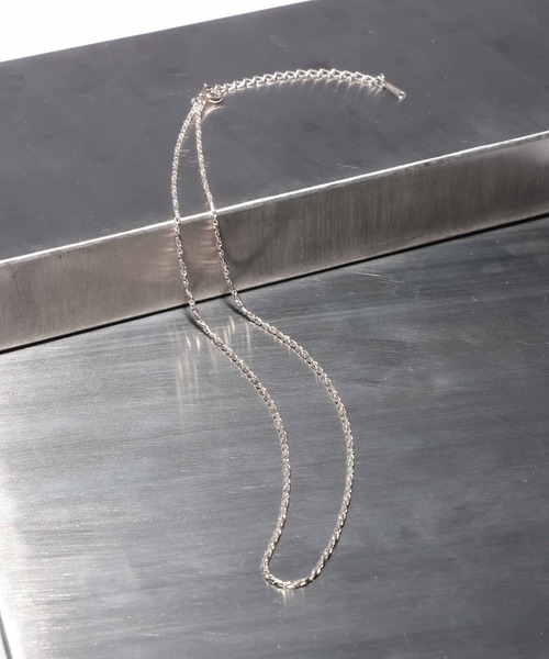 ネックレス 「SILVER925 MADE IN JAPAN」シルバー925レースネックレス(HARE) メンズ レディースの画像