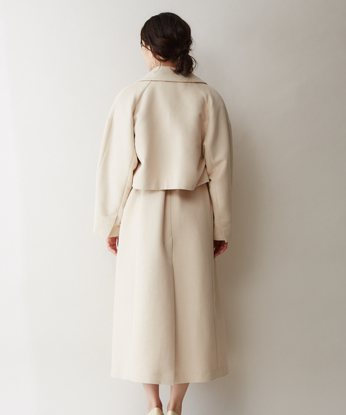 「qualite」 コート 38 ベージュ レディース_画像6