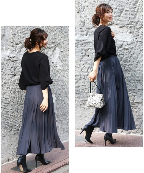 「Ehre style」 7分袖カットソー FREE ホワイト レディース_画像7