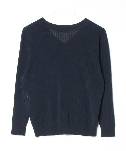 23区（ニジュウサンク） 長袖ニット 40 ブルー レディース : ZOZOTOWN