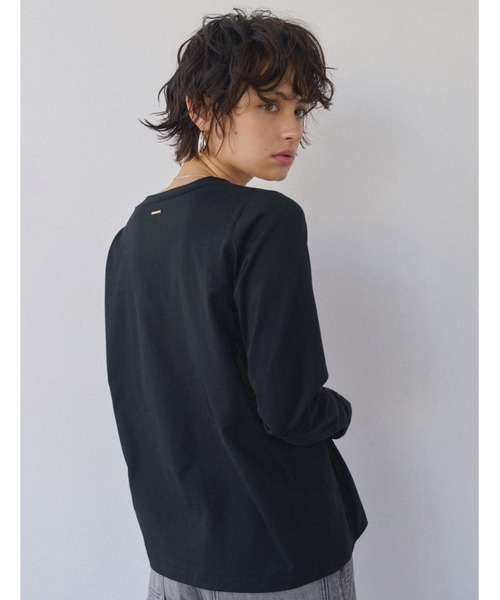 「ALEXIA STAM」 長袖カットソー M ホワイト レディース_画像8