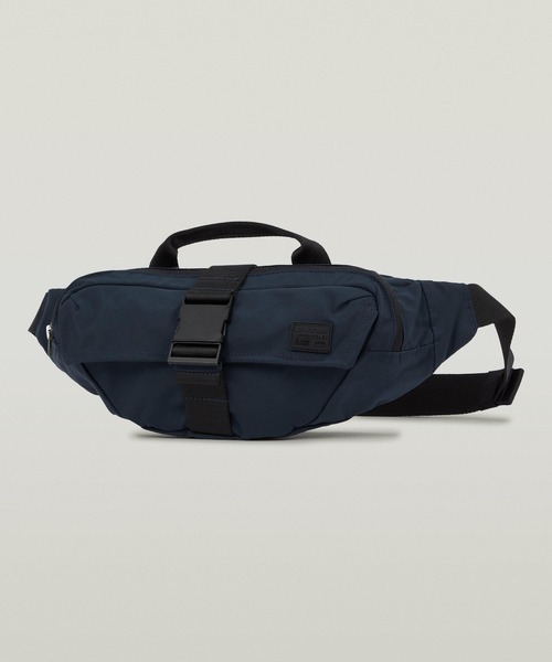 G-STAR RAW ウエストポーチ BUM BAG/ロゴウエストポーチ/ボディー