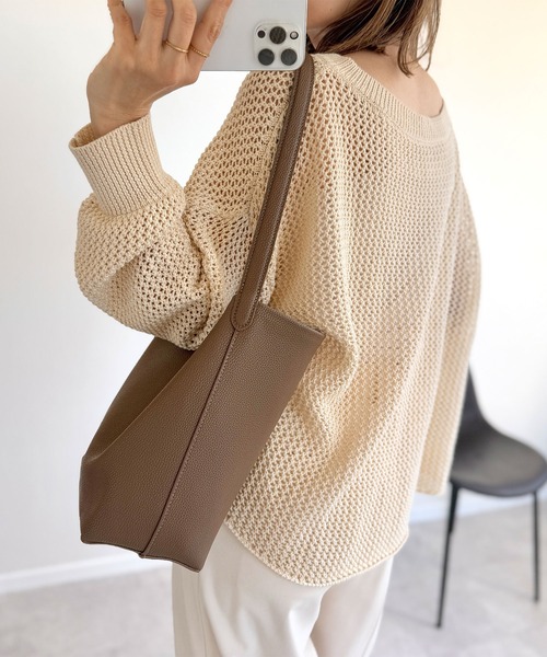 NOAHL（ノアル） 長袖ニット - ライトベージュ レディース : ZOZOTOWN