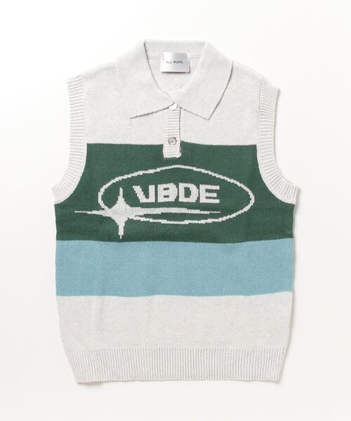 ALL RUNS ニットベスト X-LARGE ブラウン メンズ : ZOZOTOWN Yahoo!店