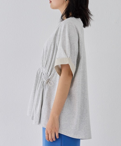 「LAVEANGE」 半袖Tシャツ 4L ブラック レディース_画像4