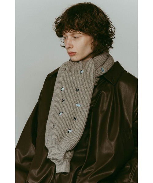 専用 Knuth Marf STUDIOUS別注 mohair muffler Knuth Marf/クヌースマーフ】《STUDIOUS別注》mohair muffler/モヘア
