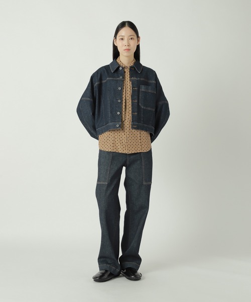 ブルゾン アウター HYPER STRETCH DENIM / ブルゾン レディースの画像
