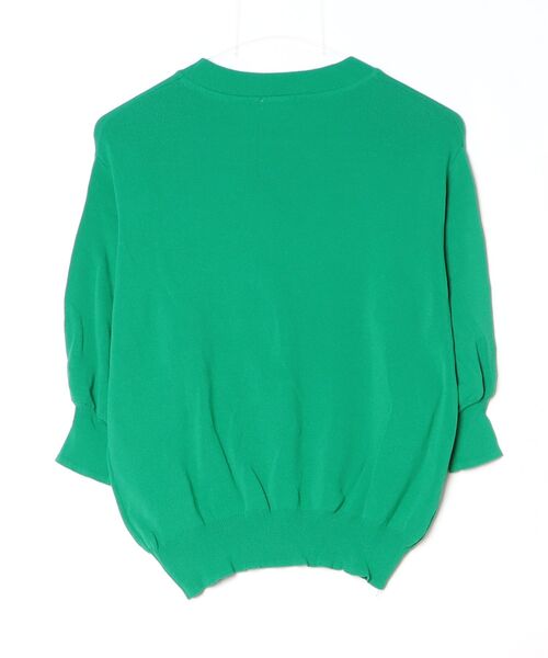 URBAN RESEARCH（アーバンリサーチ） 7分袖ニット FREE グリーン