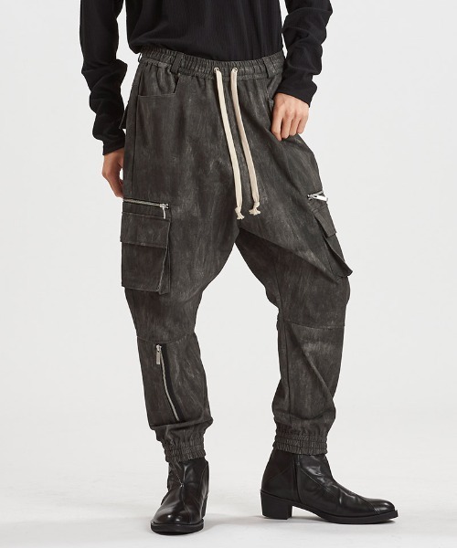 NO ID.（ノーアイディー） カーゴパンツ mp14498-マルチポケット