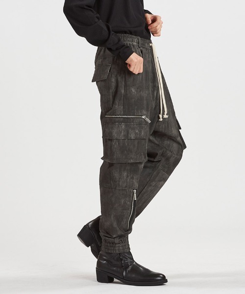 NO ID.（ノーアイディー） カーゴパンツ mp14498-マルチポケット