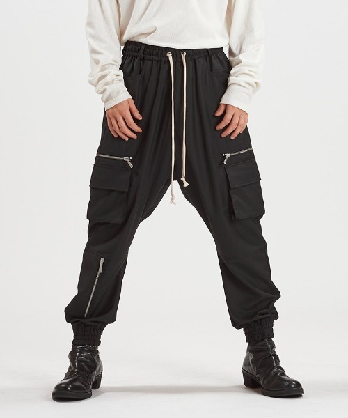 NO ID.（ノーアイディー） カーゴパンツ mp14498-マルチポケット