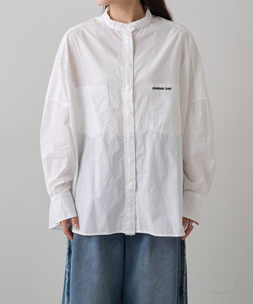 「PUAL CE CIN」 長袖ブラウス FREE カーキ レディース_画像2