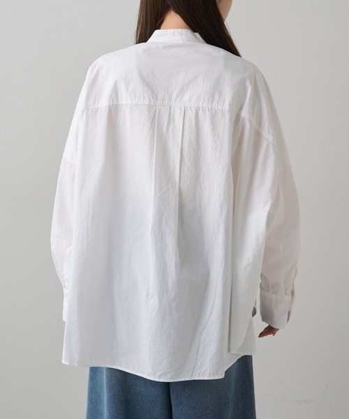 「PUAL CE CIN」 長袖ブラウス FREE カーキ レディース_画像4