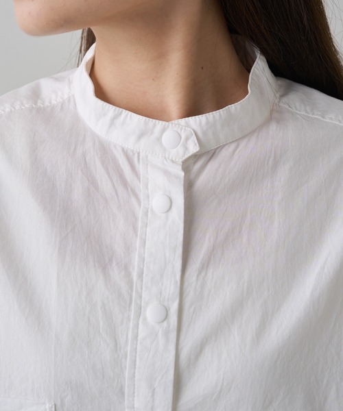 「PUAL CE CIN」 長袖ブラウス FREE カーキ レディース_画像5