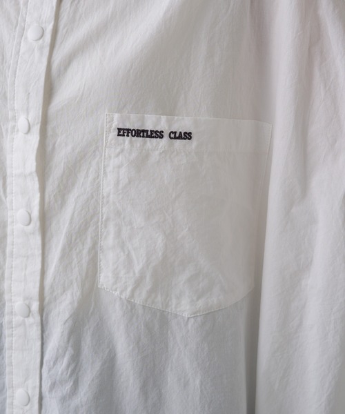 「PUAL CE CIN」 長袖ブラウス FREE カーキ レディース_画像6