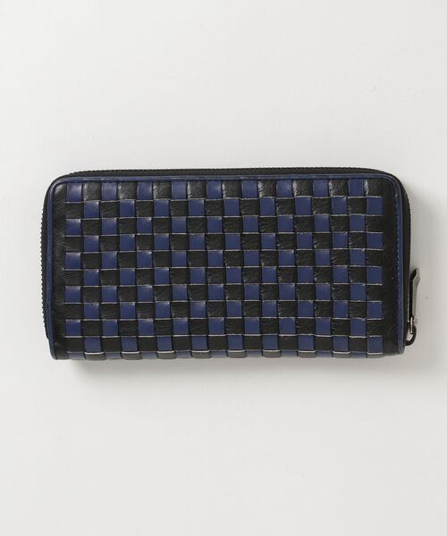 「KINGZ」 ワンポイント財布 - ネイビー メンズ_画像2