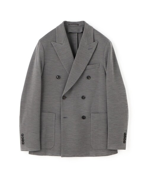 【おまつさん専用】TOMORROWLAND ビジネスジャケット グレー 48 TOMORROWLAND（トゥモローランド） テーラードジャケット 48 グレー