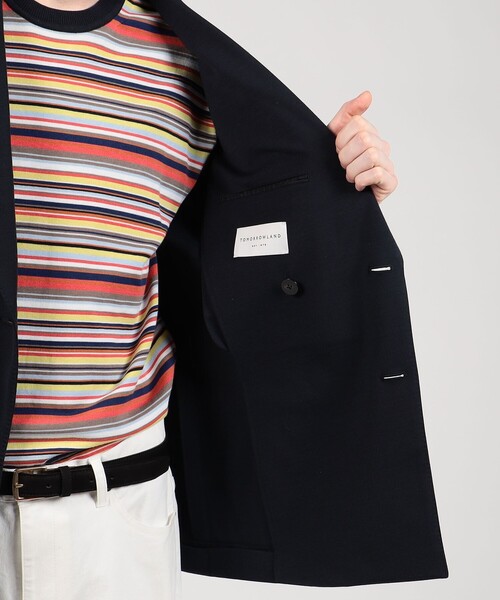 TOMORROWLAND（トゥモローランド） テーラードジャケット 48 グレー