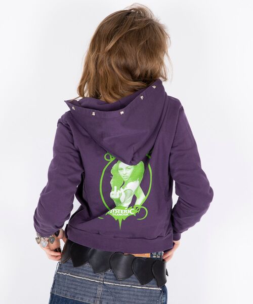 HYSTERIC GLAMOUR（ヒステリックグラマー） パーカー FINGER GIRL