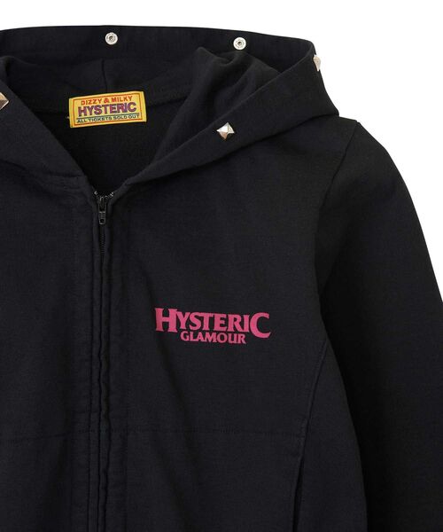 ヒステリックグラマー　HG 初期　ヌードガール　ジップパーカー　フーディ HYSTERIC GLAMOUR（ヒステリックグラマー） パーカー FINGER GIRL