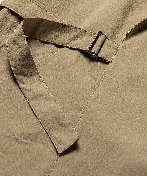 「meanswhile」 トレンチコート 3(L) ブラック メンズ_画像6