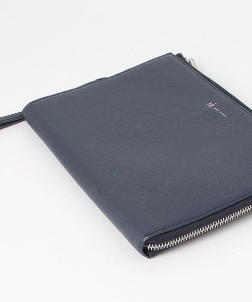 「tk.TAKEO KIKUCHI」 クラッチバッグ 00 ネイビー メンズ_画像3