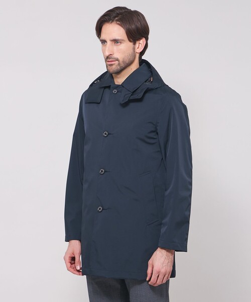 マッキントッシュ ロンドン ステンカラーコート ダウンコートネイビー サイズS MACKINTOSH LONDON（マッキントッシュ ロンドン） ステンカラーコート