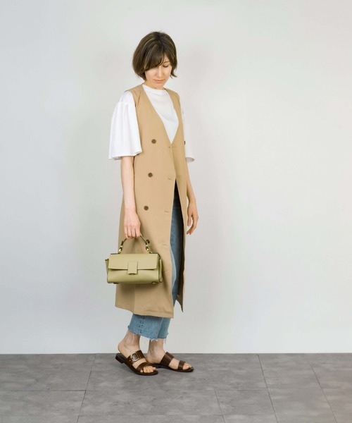 「LORISTELLA」 2WAYバッグ FREE チャコールグレー レディース_画像7